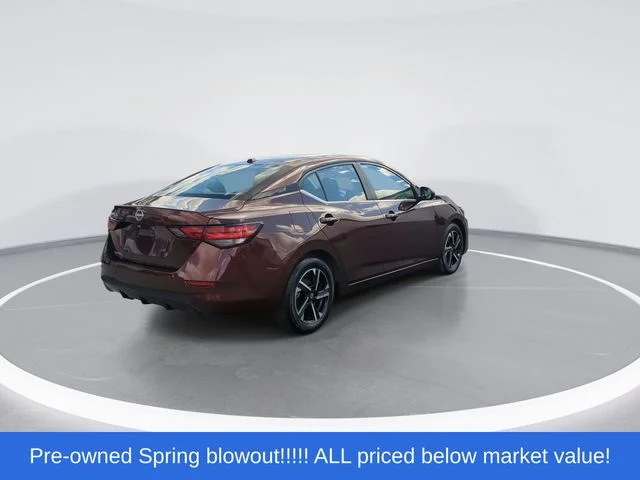 Used 2025 Red Nissan SV image 8