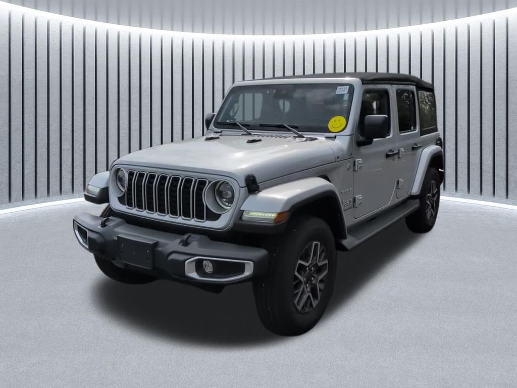 Used 2024 Silver Jeep Sahara image 2