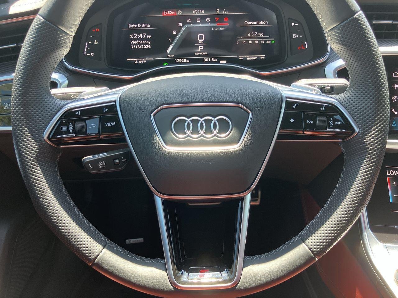 Used 2025 White (Glacier White Metallic) Audi Premium Plus image 22