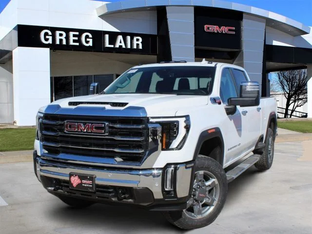 New 2026 White GMC SLT image 1