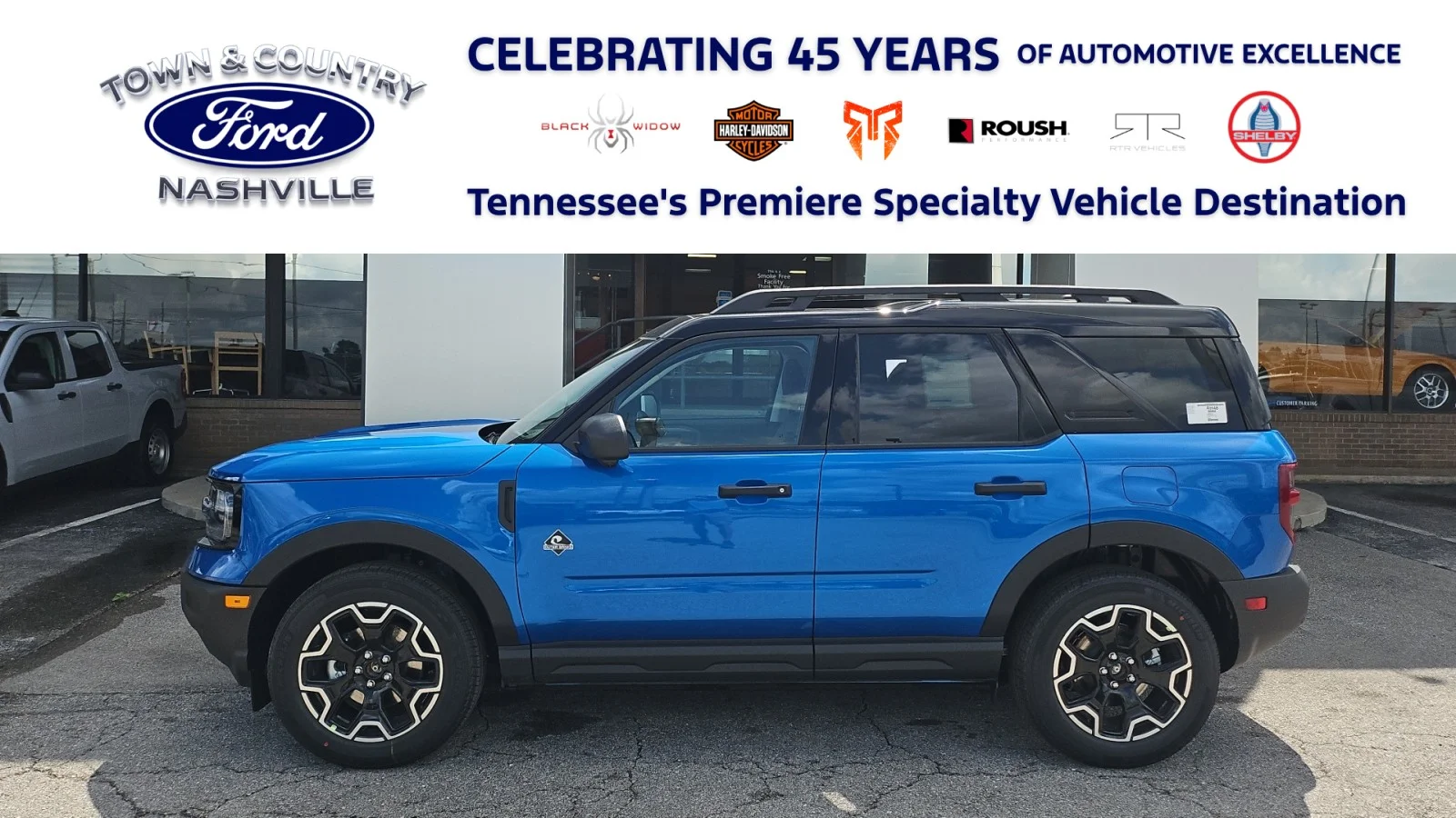 New 2026 Velocity Blue Metallic Ford Outer Banks 4WD image 1