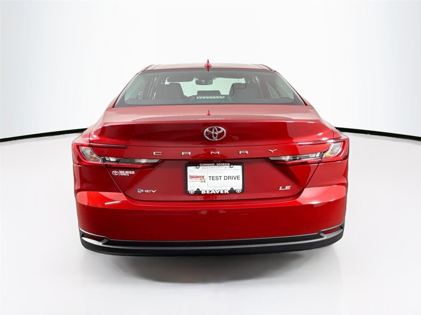 New 2026 Supersonic Red Toyota LE image 7