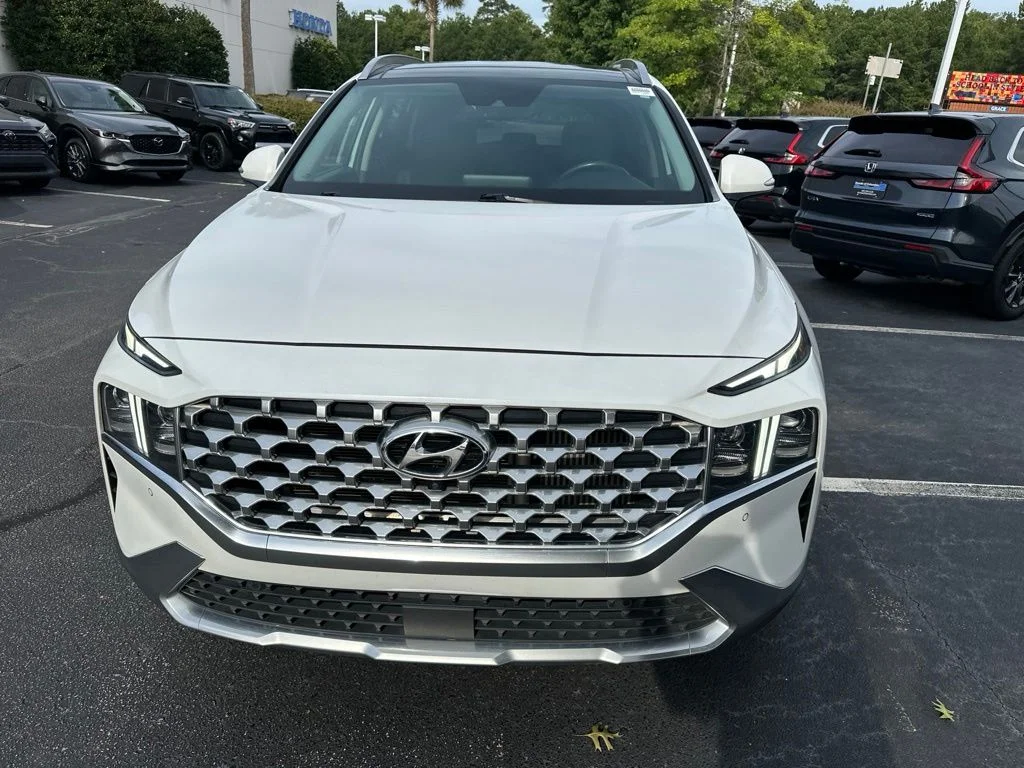 Used 2021 Quartz White Hyundai Limited image 8