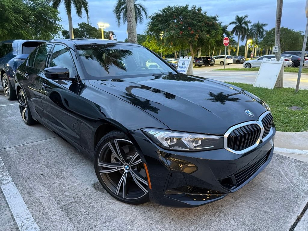Certified Used 2023 Black Sapphire Metallic BMW 330i image 4