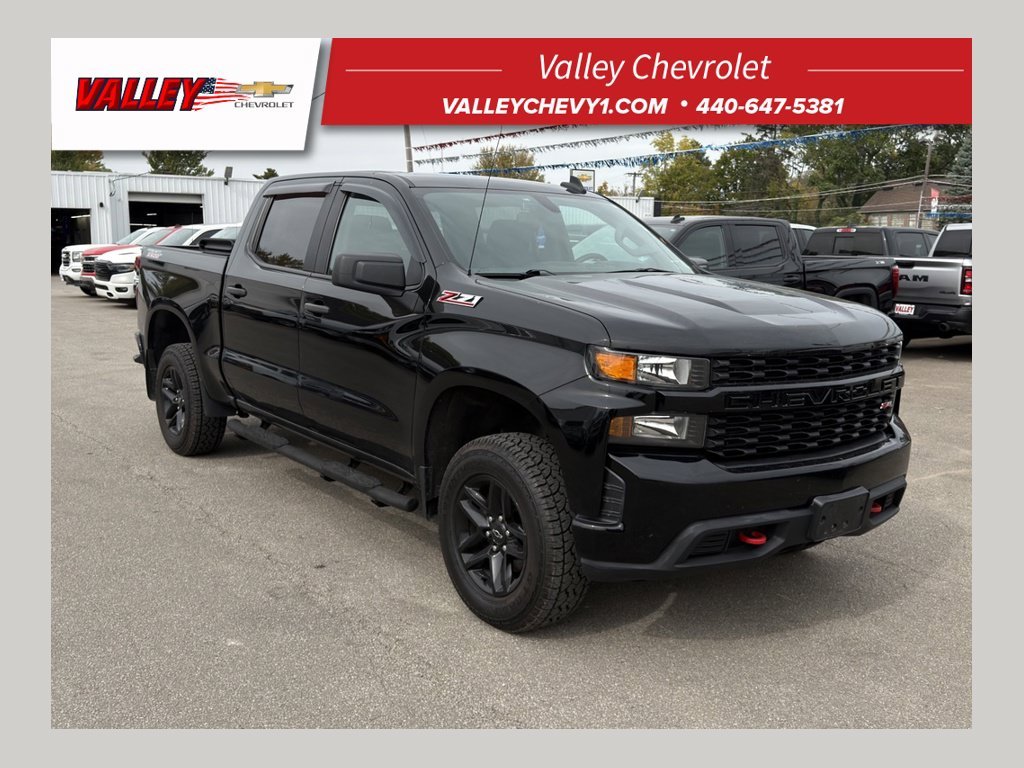 Used 2022 Black Chevrolet Custom Trail Boss image 1