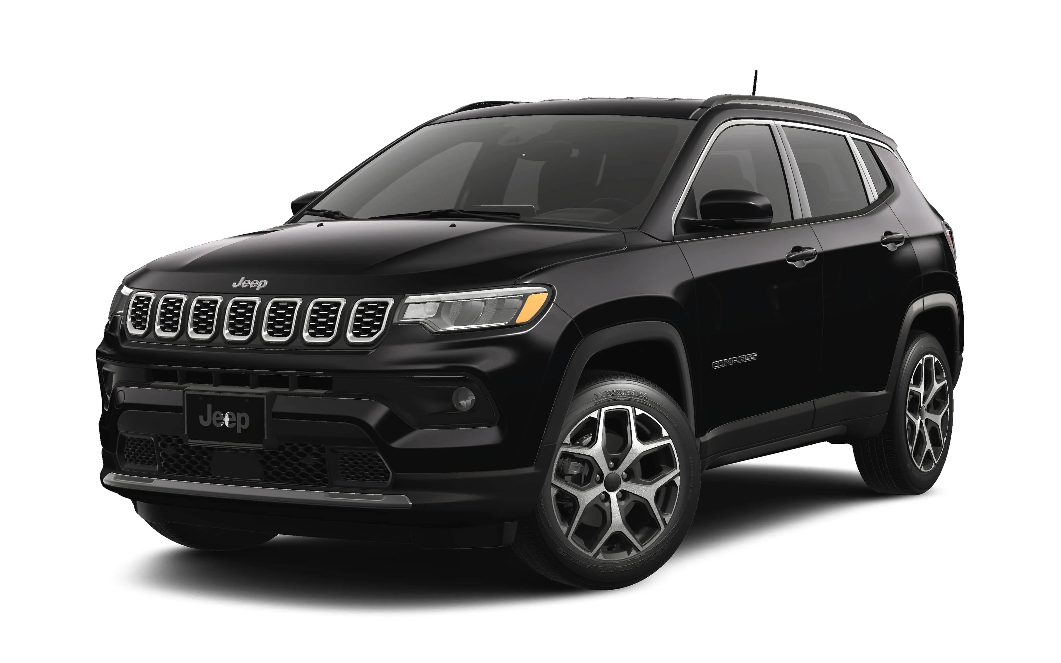 New 2026 Diamond Black Crystal Pearlcoat Jeep Limited image 13