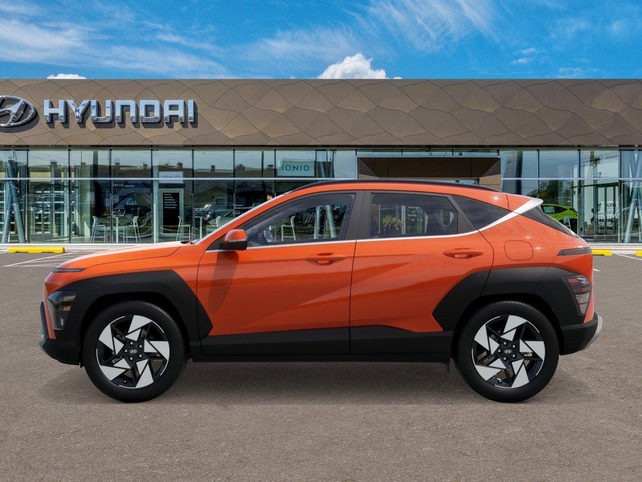 New 2026 Orange Hyundai SEL Sport image 3