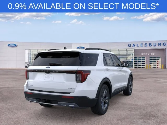 New 2026 Star White Metallic Tri-Coat Ford Active image 8