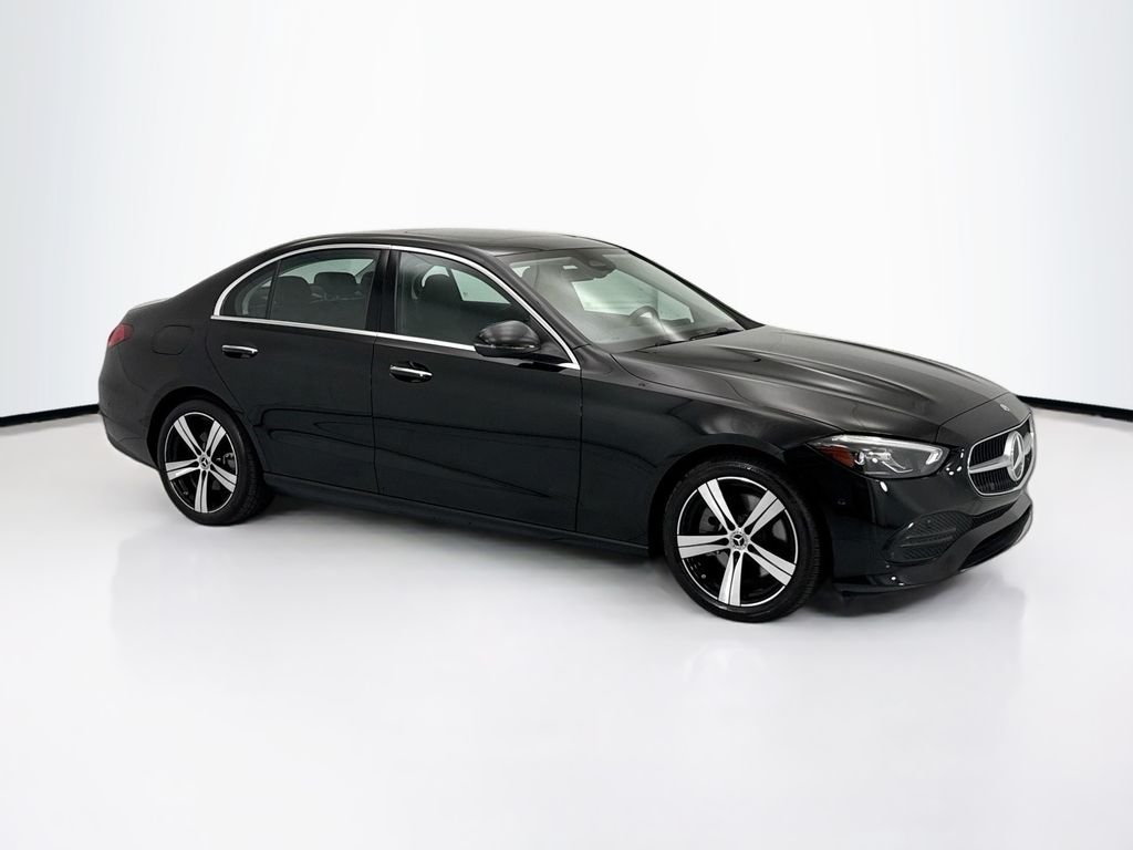 Certified Used 2025 Black Mercedes-Benz C 300 image 3