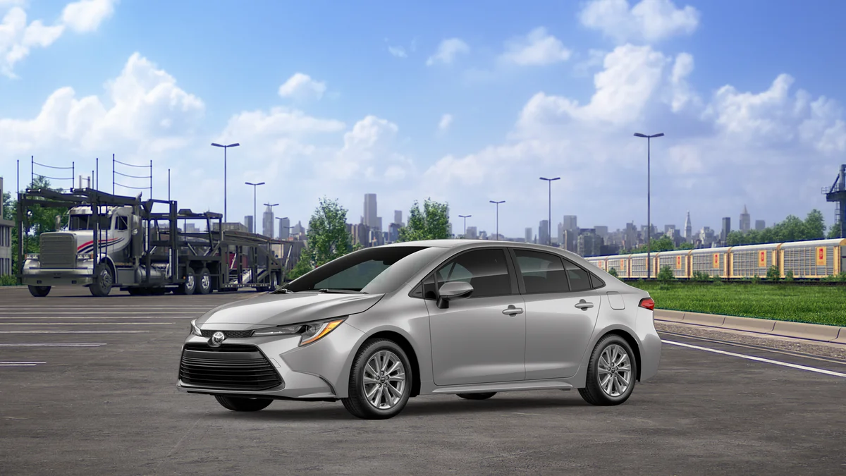 New 2026 Classic Silver Metallic Toyota LE image 2