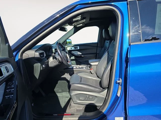 Certified Used 2021 Blue Metallic Ford ST image 11