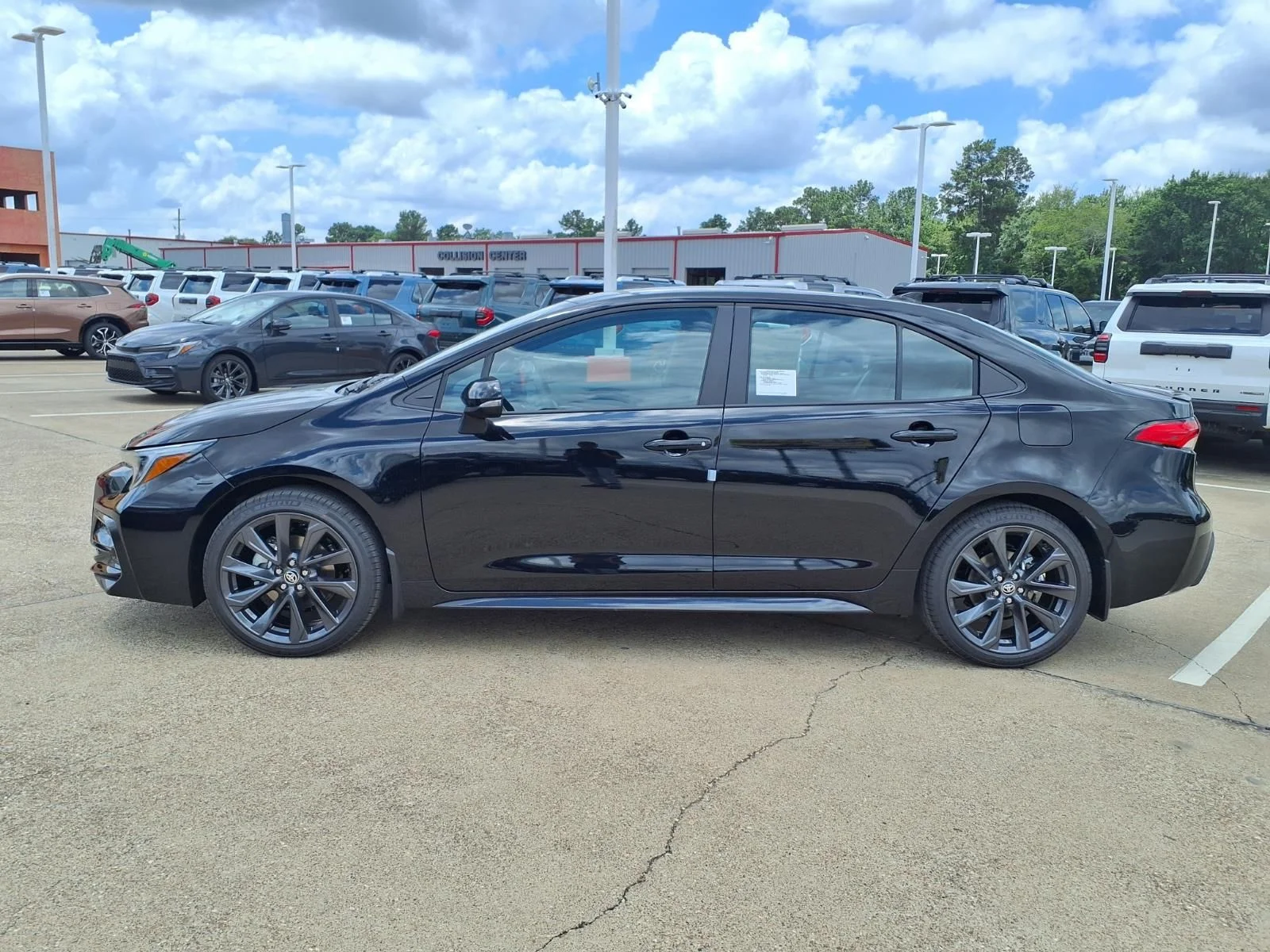 New 2026 Black Toyota SE image 8