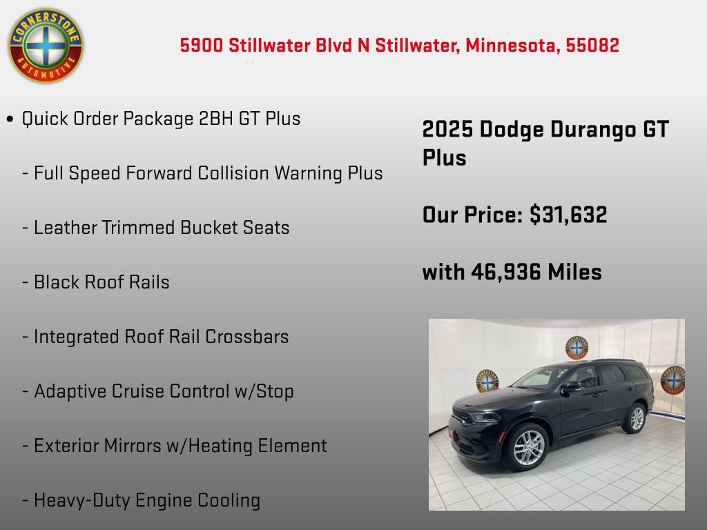 Used 2025 Black Dodge GT Plus image 20