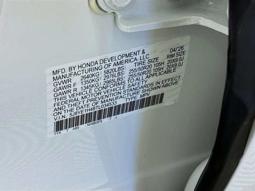 New 2026 Platinum White Pearl Acura Technology Package image 31