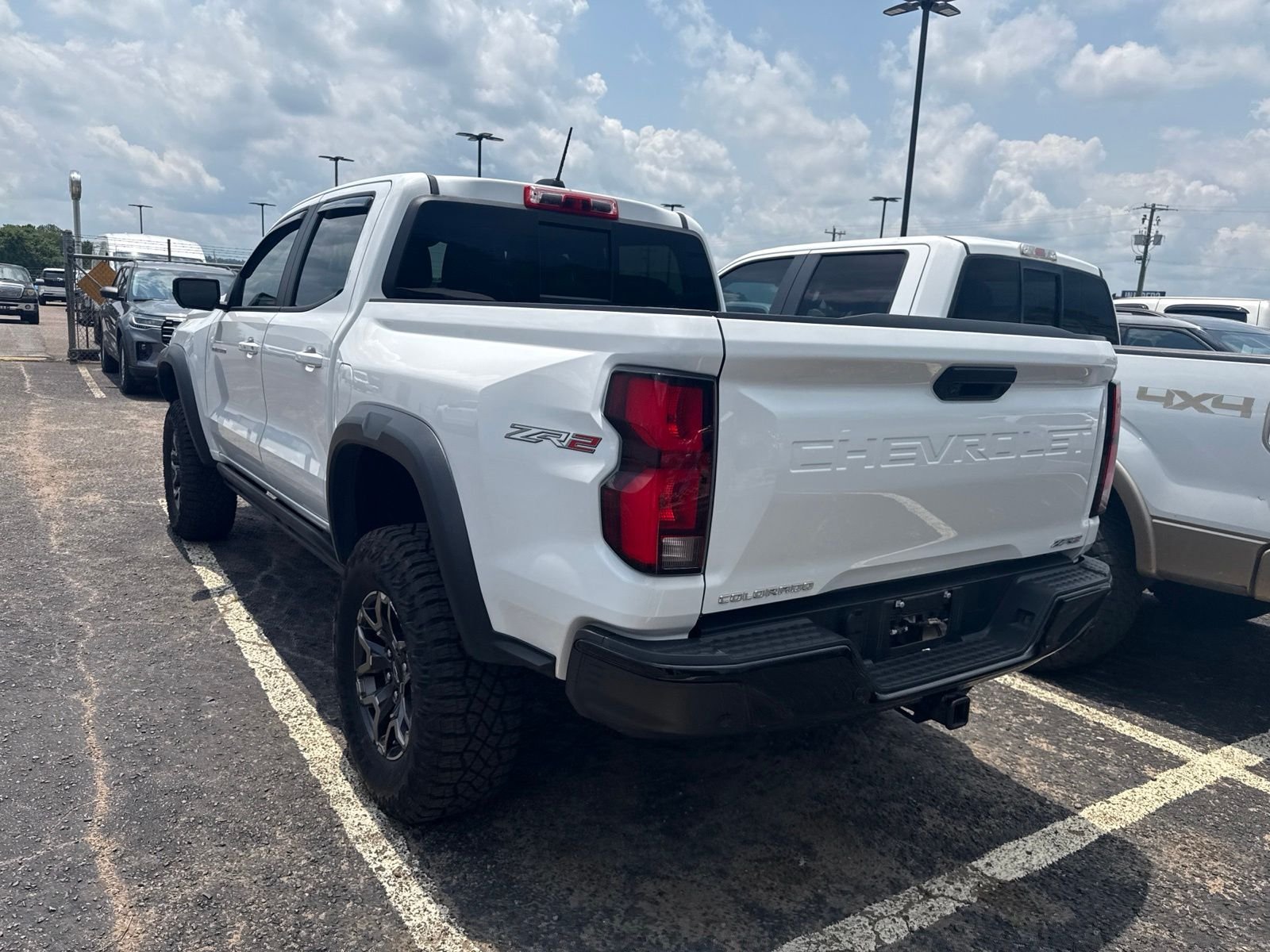 Used 2024 White Chevrolet ZR2 image 4