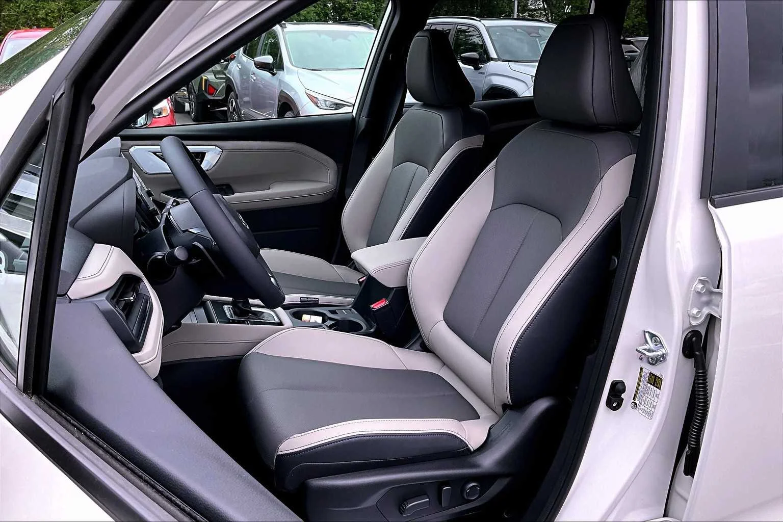 New 2025 Crystal White Pearl Subaru Limited Hybrid image 9