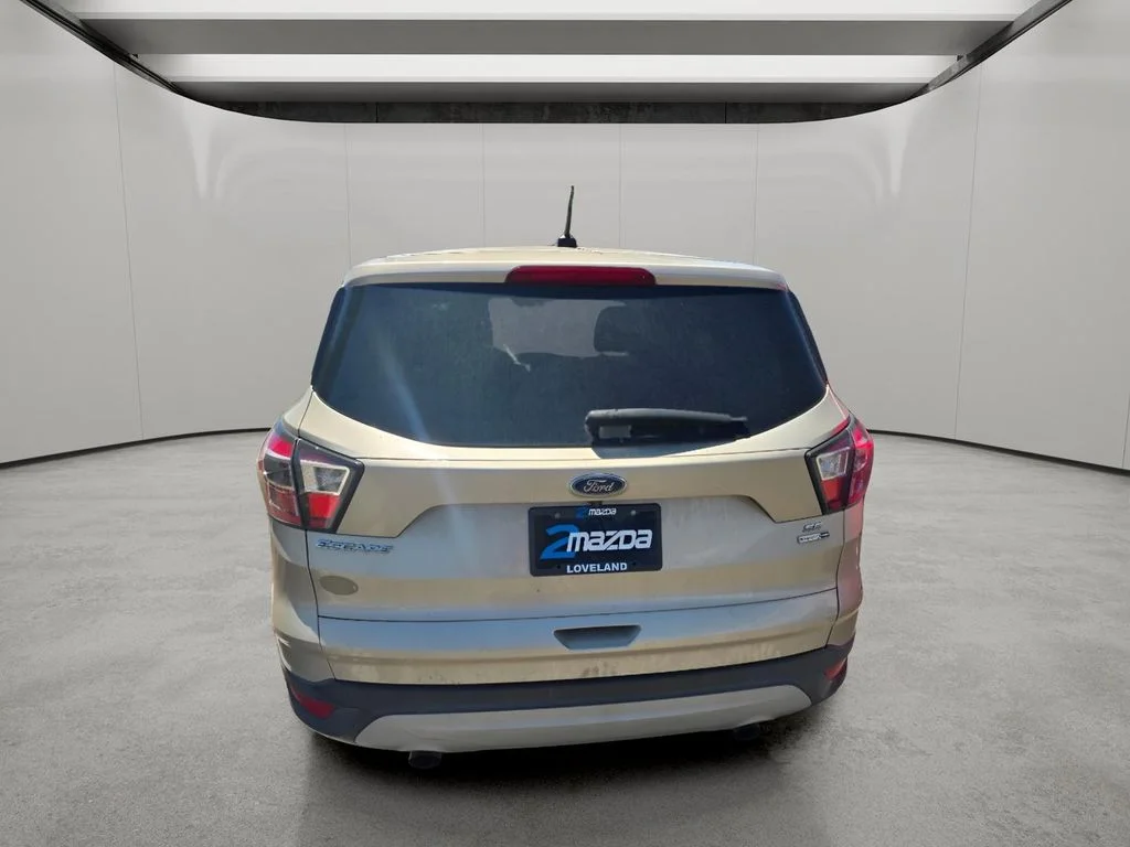 Used 2017 White Gold Metallic Ford SE image 8