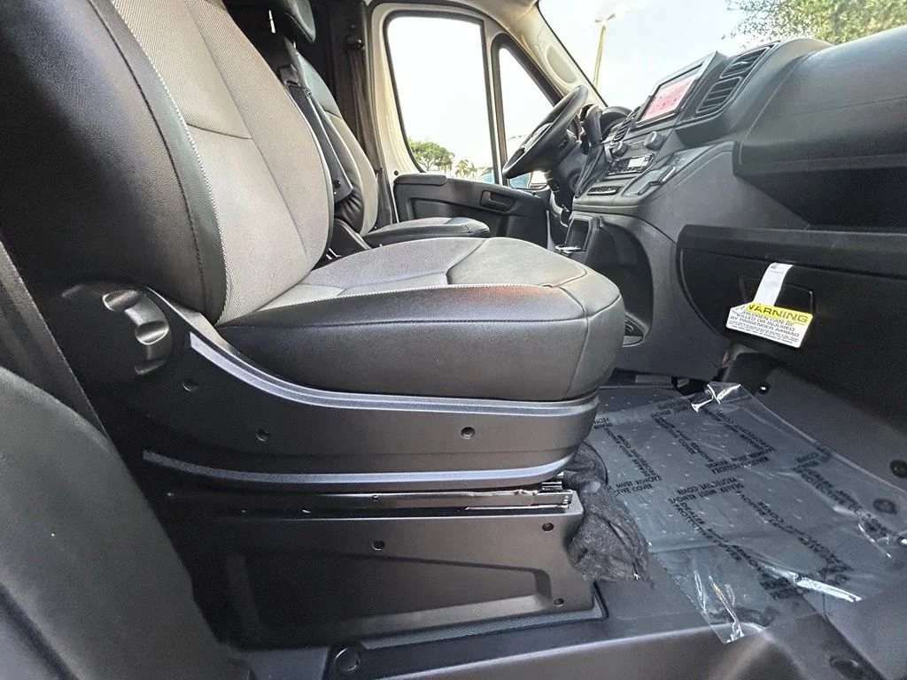 Used 2025 Bright White Clearcoat Ram High Roof image 23