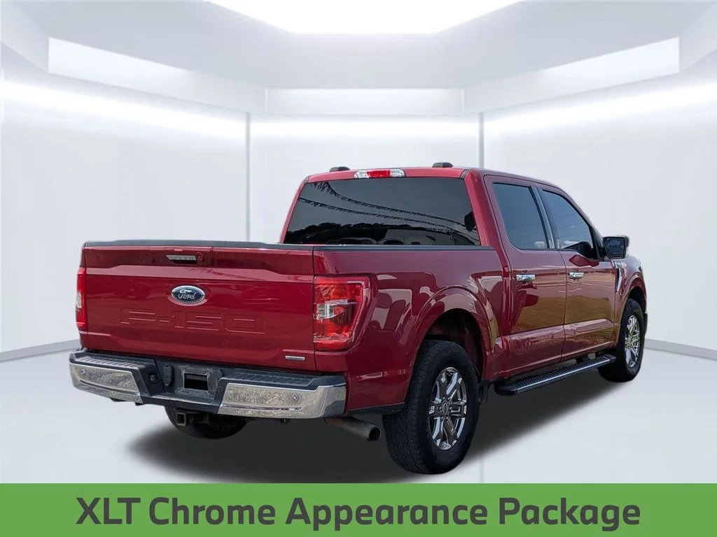 Used 2021 Red Ford XLT image 5