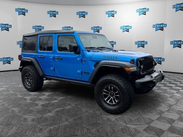 Certified Used 2025 Blue Jeep Willys image 8