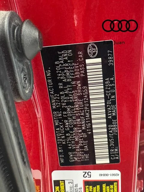 Used 2023 Red Toyota SE image 38