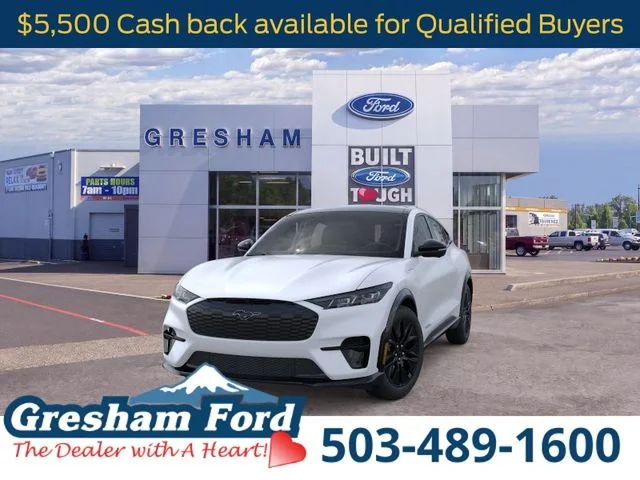New 2026 Star White Metallic Tri-coat Ford Premium image 2