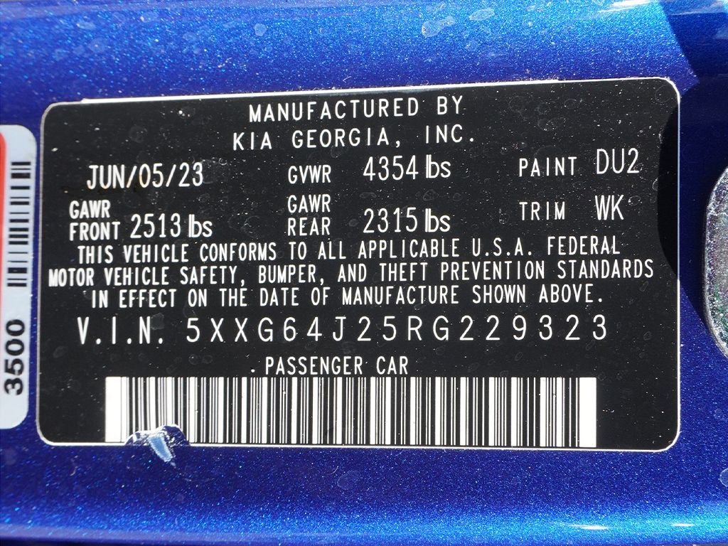 Used 2024 Blue Kia GT-Line image 45
