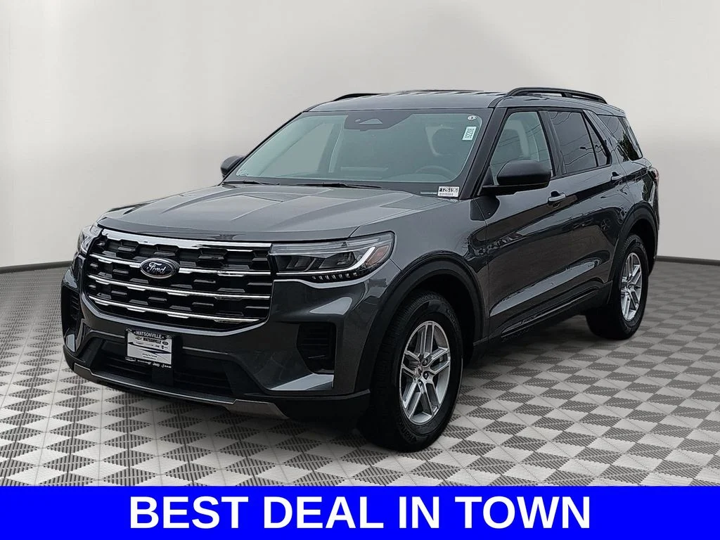 New 2026 Carbonized Gray Metallic Ford Active image 7