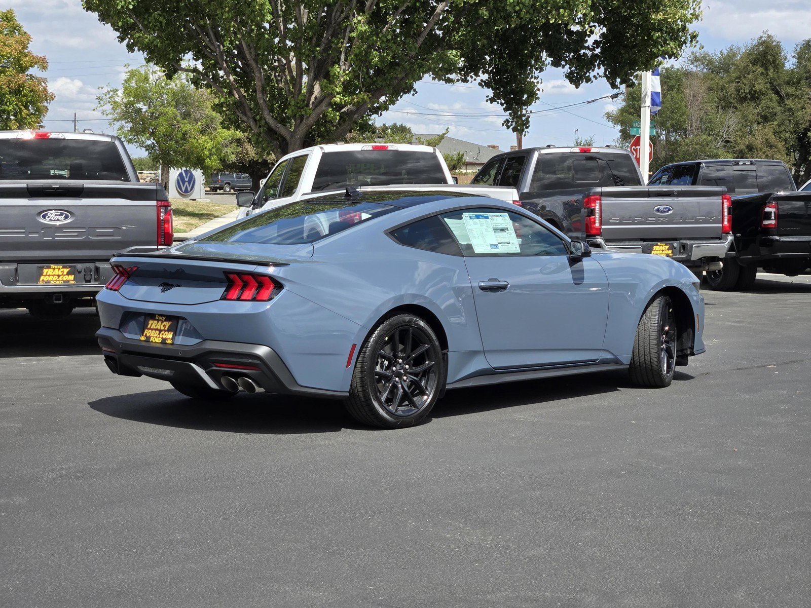 New 2026 Vapor Blue Metallic Ford EcoBoost® Fastback image 4