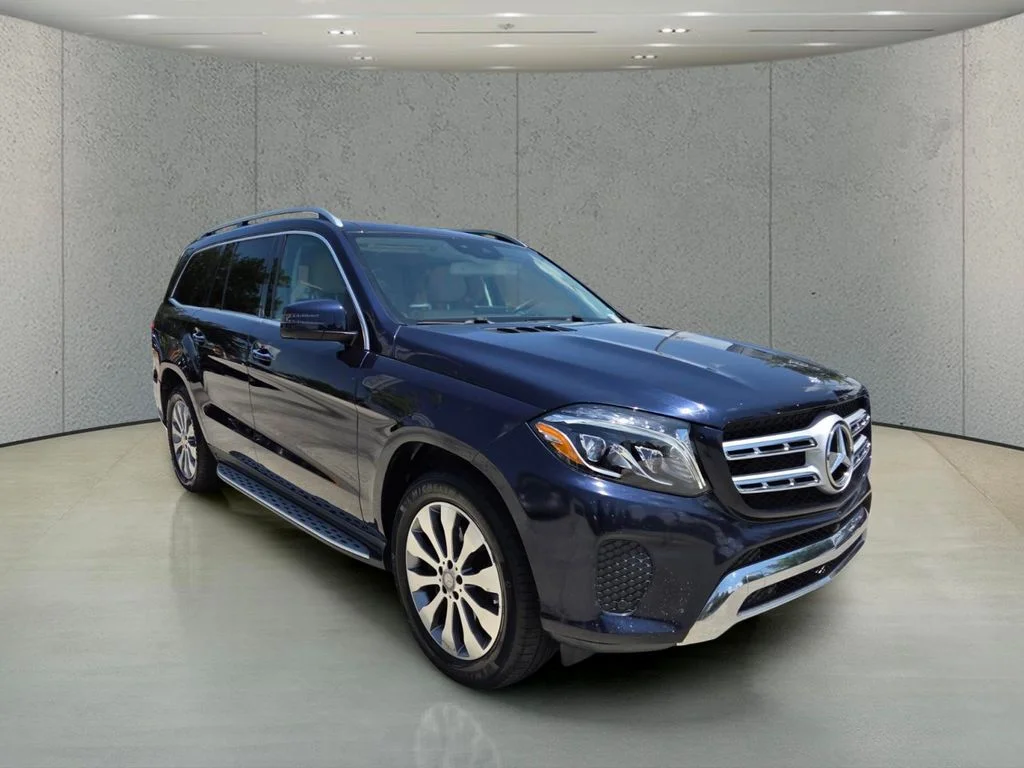Used 2017 Blue Mercedes-Benz GLS 450 image 7