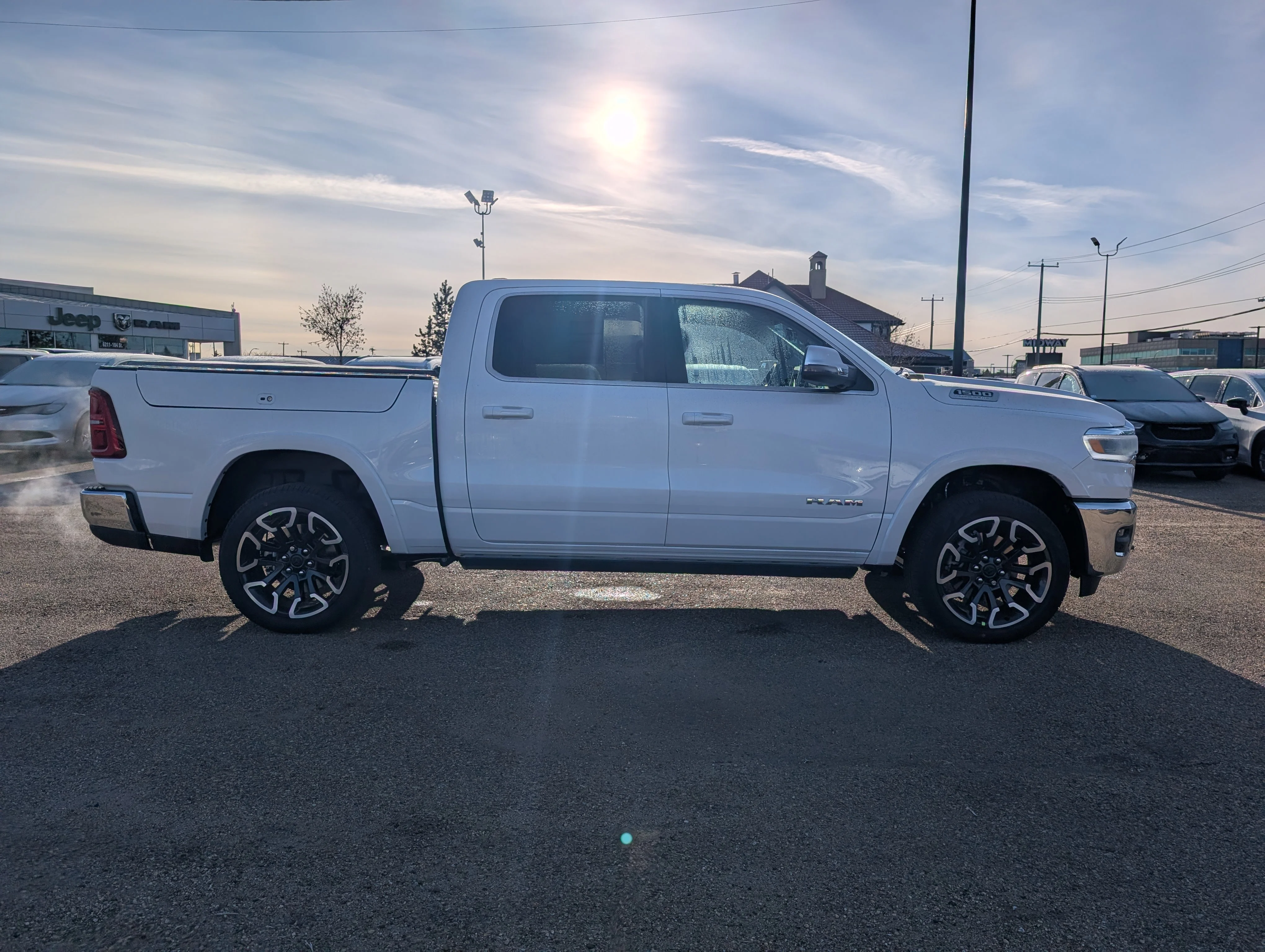 New 2026 Ivory Tri-Coat Pearl Ram Limited Longhorn image 8
