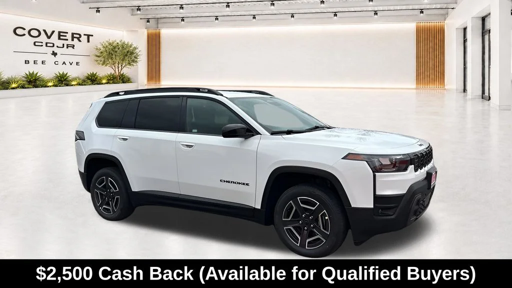 New 2026 Bright White Clear-Coat Exterior Paint Jeep Laredo image 1