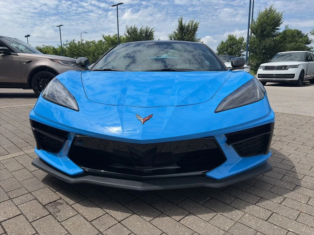 Used 2025 Blue Chevrolet Stingray image 3