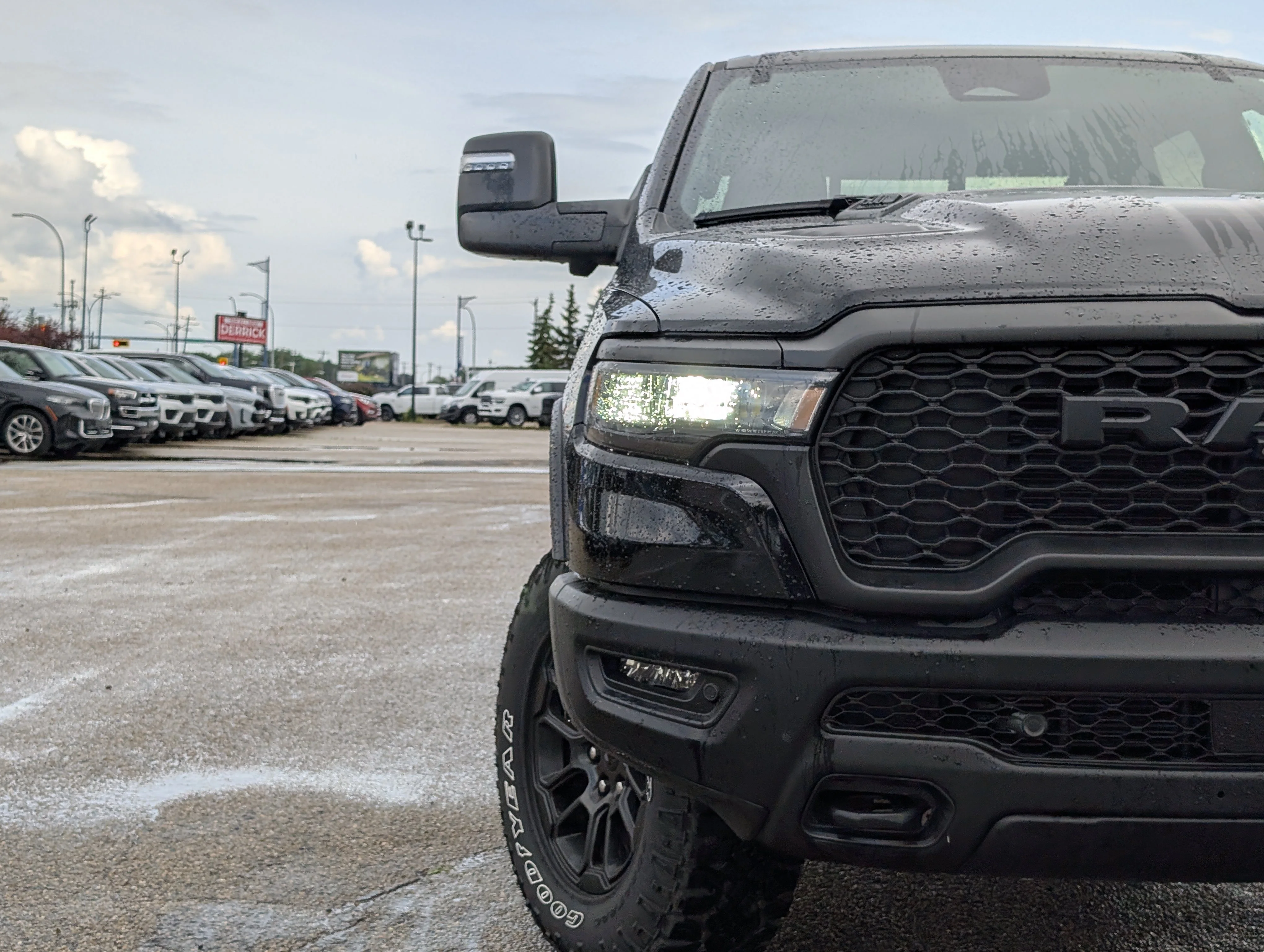 Used 2025 Diamond Black Crystal Pearlcoat Ram Rebel image 12