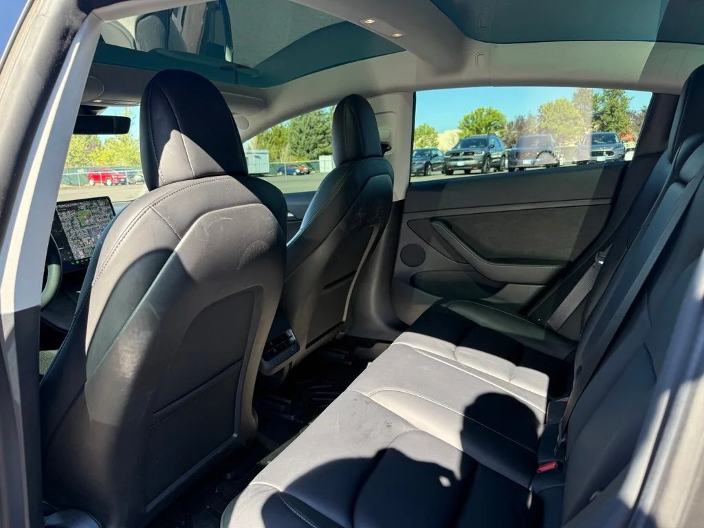 Used 2021 Solid Black Tesla Standard Range Plus image 16