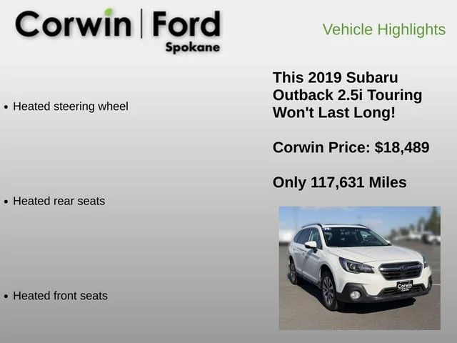 Used 2019 Crystal White Pearl Subaru 2.5i image 12