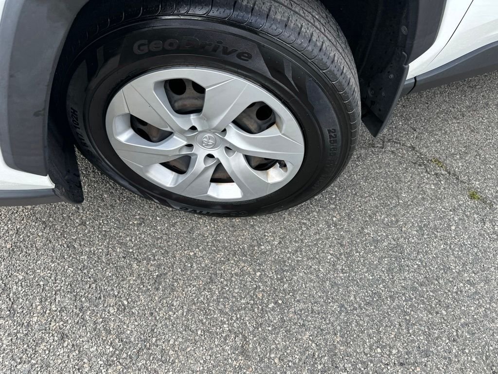Used 2019 White Toyota LE image 2