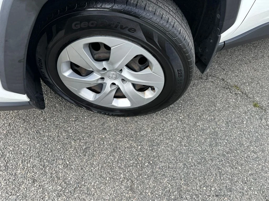 Used 2019 White Toyota LE image 2