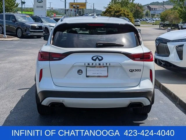 Certified Used 2023 White INFINITI SPORT image 6