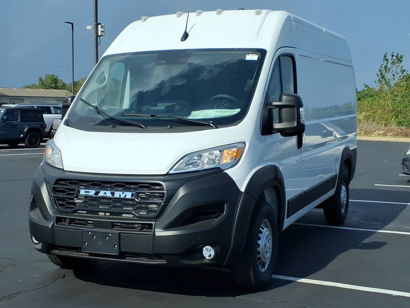 New 2026 Bright White Clearcoat Ram Tradesman image 2