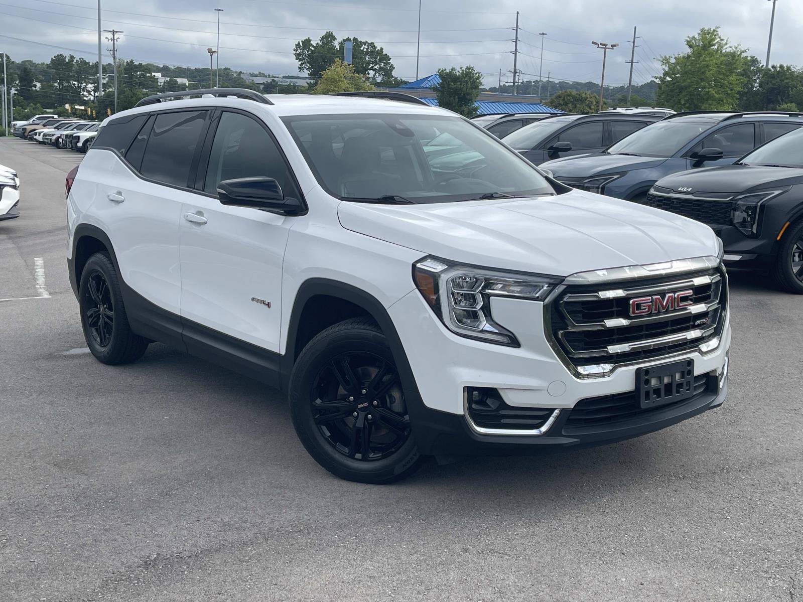 Used 2023 Summit White GMC AT4 image 1