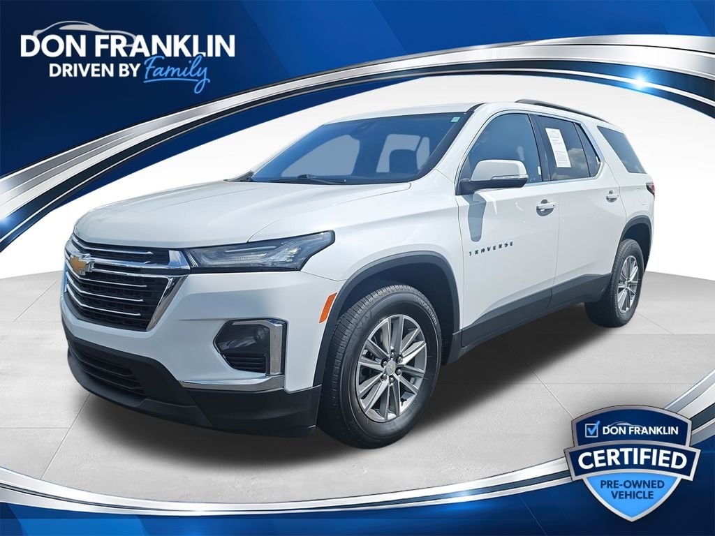 Certified Used 2023 White Chevrolet LT image 1