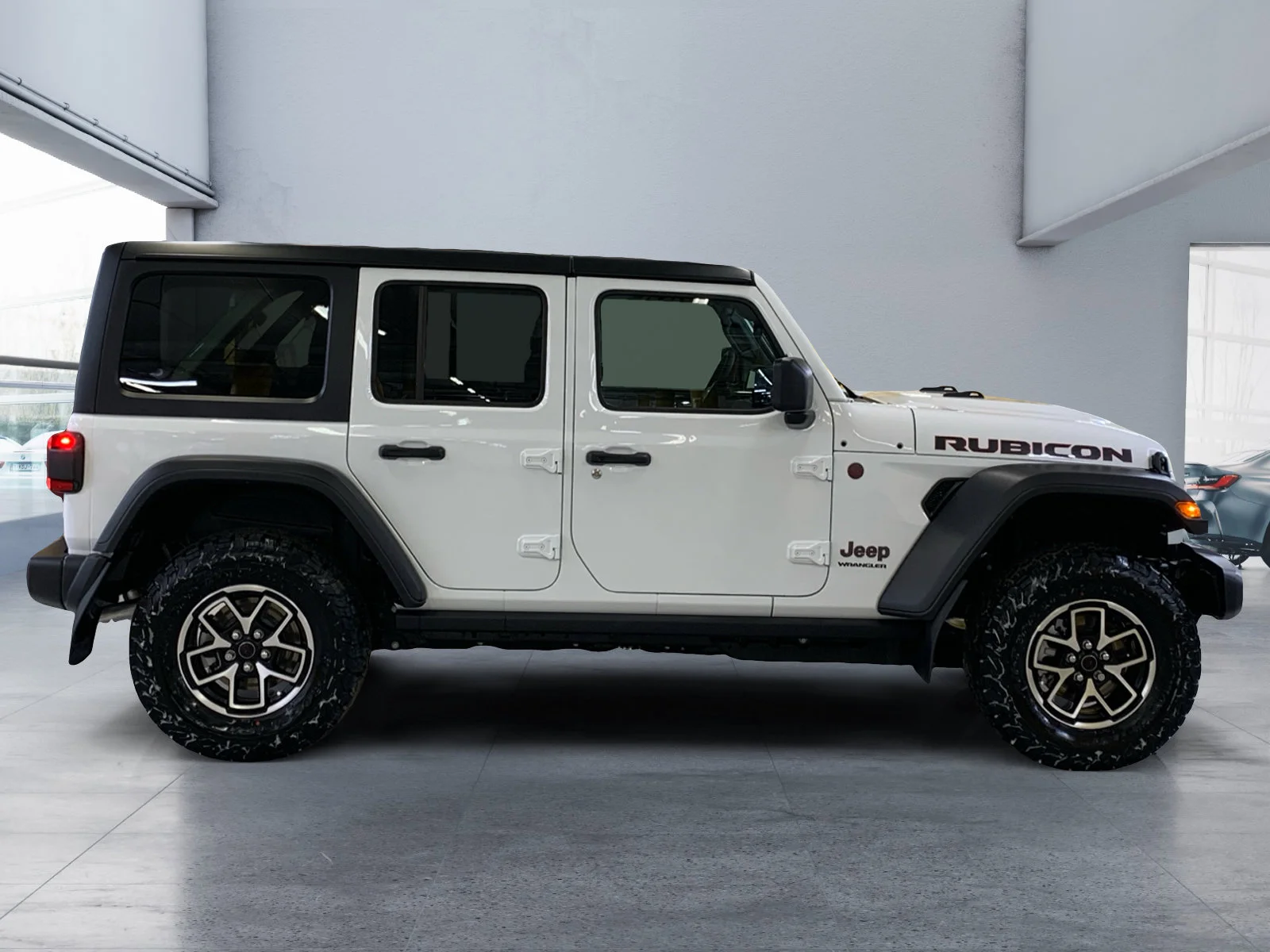 New 2026 Bright White Jeep Rubicon image 6