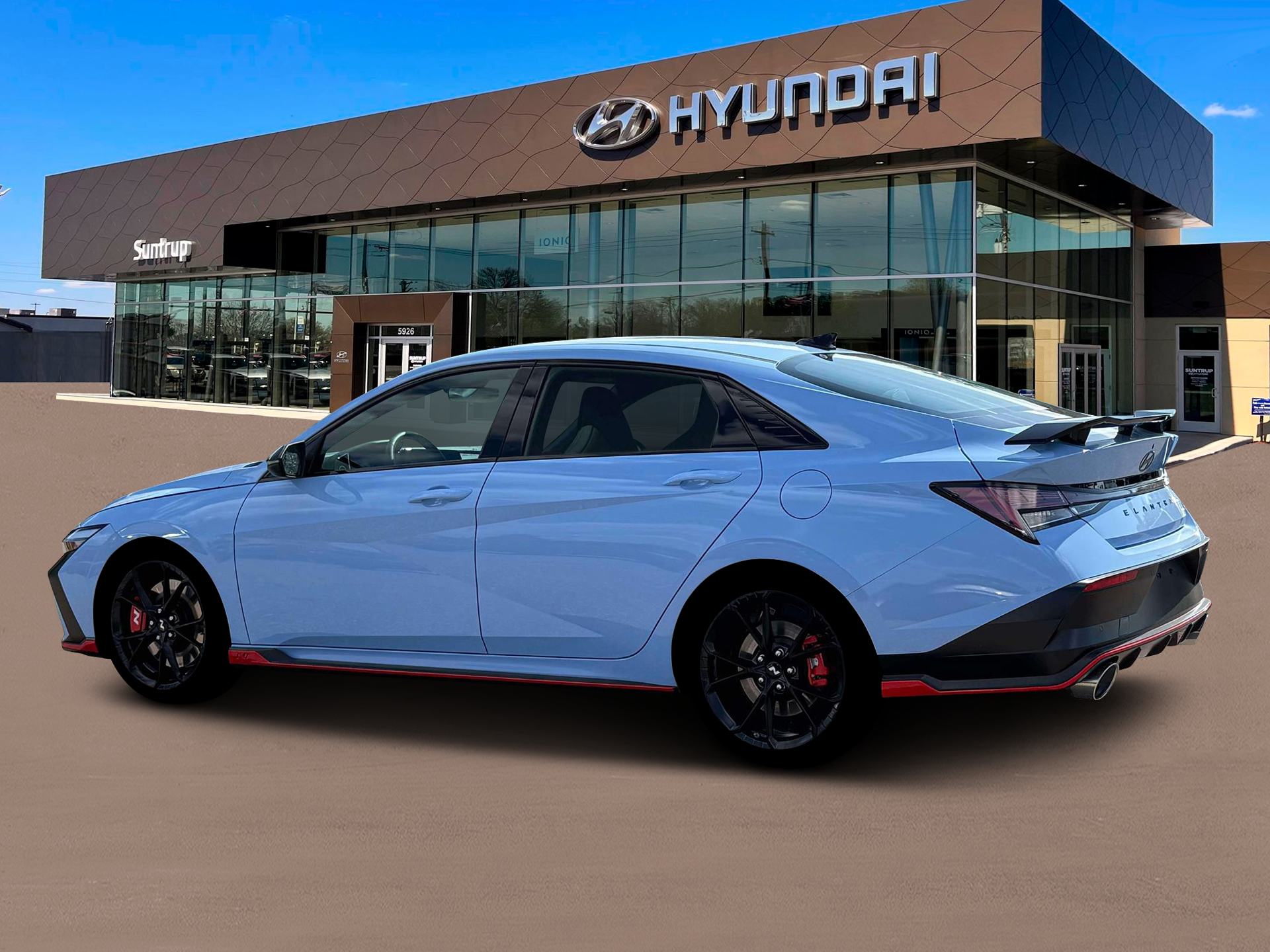 New 2026 Performance Blue Hyundai Sedan image 4