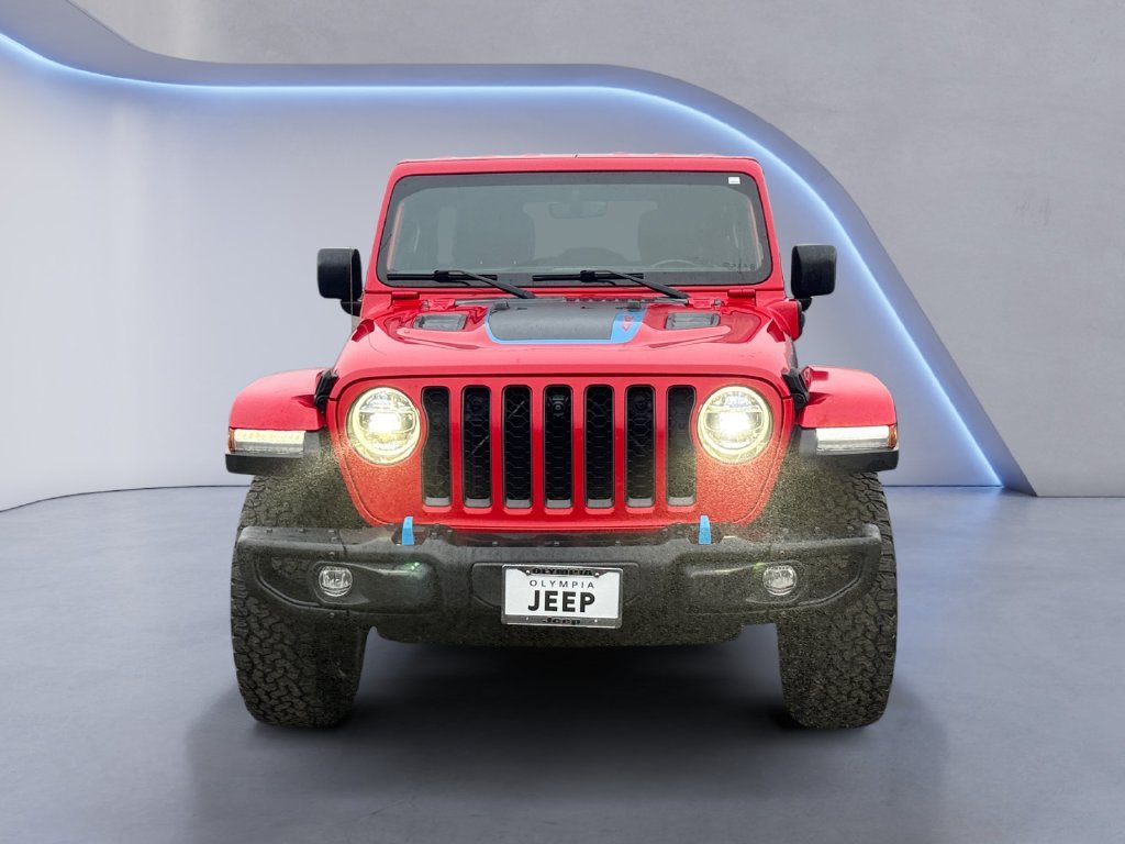Used 2022 Red Jeep Unlimited Rubicon 4xe image 9
