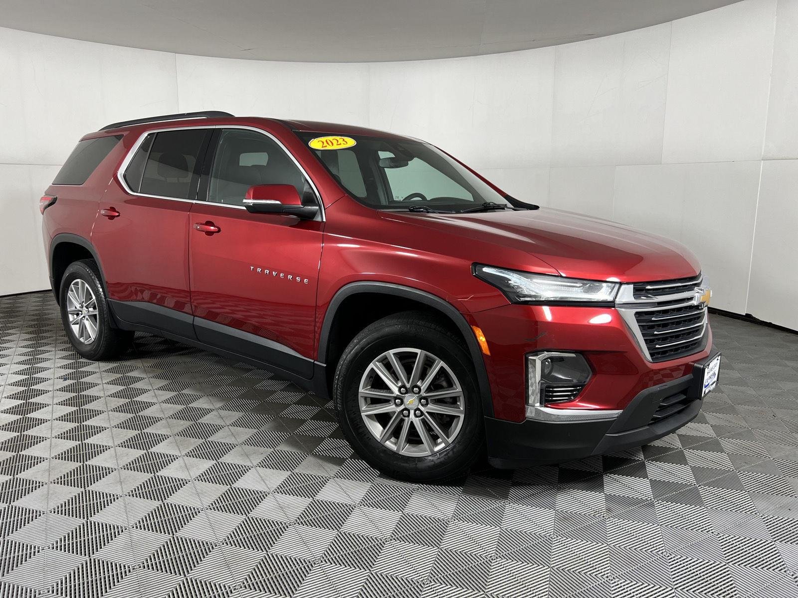 Used 2023 Radiant Red Tintcoat Chevrolet LT Cloth image 47