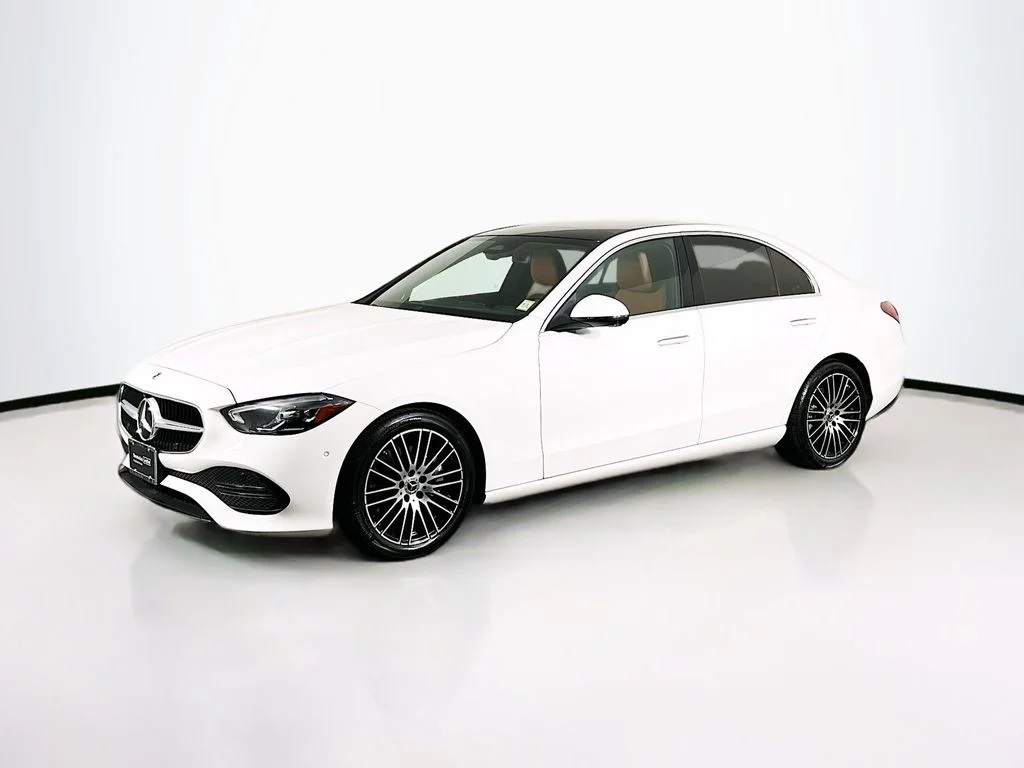 Used 2023 White Mercedes-Benz C 300 image 3