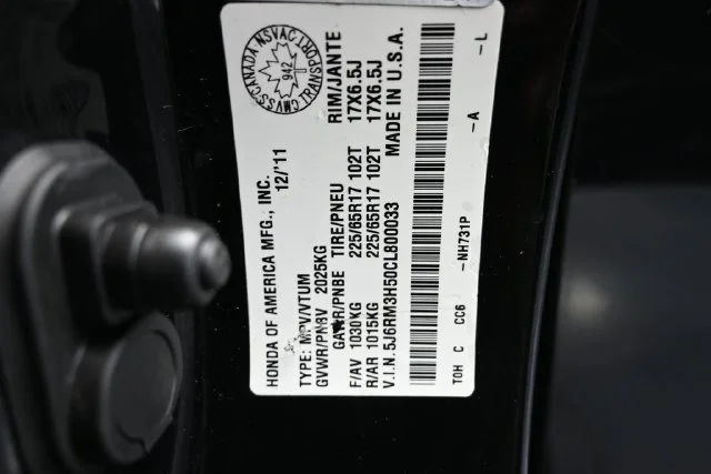 Used 2012 Black Honda EX image 41