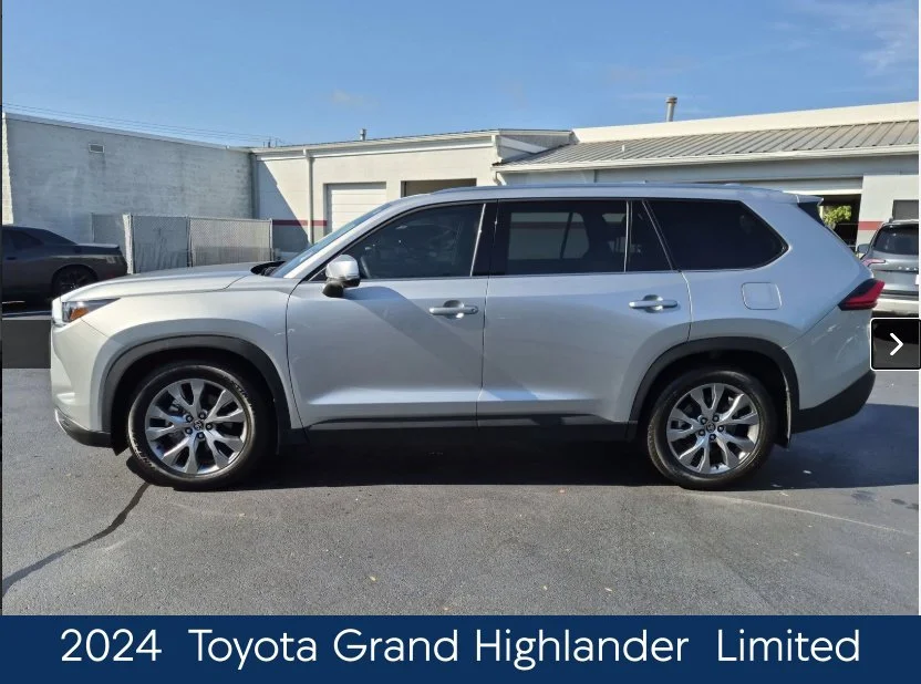 Used 2024 Silver Toyota Limited image 4