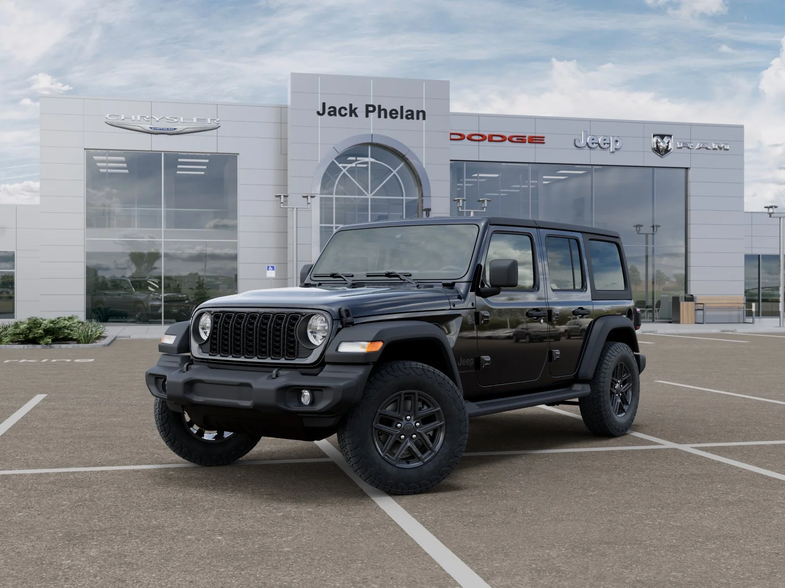 New 2026 Black Clear-Coat Exterior Paint Jeep Sport S image 27